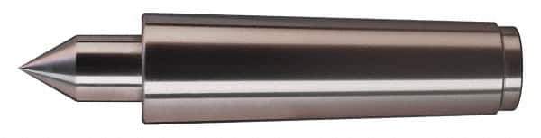 Concentric - Straight Shank, Live Center - 1.075" Point Diam, 2" Point Len, 1,450 Lb Max Workpiece, Standard Point - USA Tool & Supply