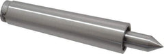 Concentric - MT2 Taper Shank, 1,400 Lb Capacity Live Center - 3,000 Max RPM, 0.378" Point Diam, 0.88" Point Len, 274 Lb Max Workpc, Standard Point - USA Tool & Supply