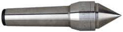 Value Collection - MT5 Taper Shank, 2.44" Head Diam Live Center - 1,763 Lb Max Workpc, Standard Point - USA Tool & Supply