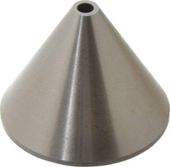 Concentric - 4MT Taper, 0.358 to 2.272" Point Diam, Steel Lathe Bell Head Point - Live Center Compatible - USA Tool & Supply