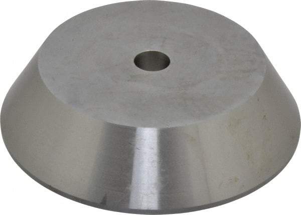 Concentric - 3.14 to 4.22" Point Diam, Hardened Tool Steel Lathe Bell Head Point - Compatible with Live Centers - USA Tool & Supply