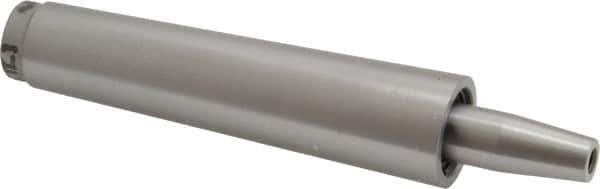 Concentric - 2MT Taper, Hardened Tool Steel Lathe Shank - Compatible with Live Centers - USA Tool & Supply