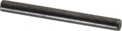 Holo-Krome - 3mm Diam x 30mm Pin Length Grade 8 Alloy Steel Standard Dowel Pin - Black Luster Finish, C 60 (Surface) & C 50-58 Hardness, 1 Beveled & 1 Rounded End - USA Tool & Supply