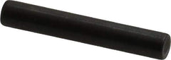 Holo-Krome - 4mm Diam x 25mm Pin Length Grade 8 Alloy Steel Standard Dowel Pin - Black Luster Finish, C 60 (Surface) & C 50-58 Hardness, 1 Beveled & 1 Rounded End - USA Tool & Supply