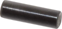 Holo-Krome - 5mm Diam x 16mm Pin Length Grade 8 Alloy Steel Standard Dowel Pin - Black Luster Finish, C 60 (Surface) & C 50-58 Hardness, 1 Beveled & 1 Rounded End - USA Tool & Supply