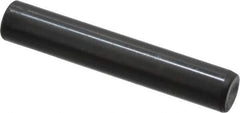 Holo-Krome - 6mm Diam x 35mm Pin Length Grade 8 Alloy Steel Standard Dowel Pin - Black Luster Finish, C 60 (Surface) & C 50-58 Hardness, 1 Beveled & 1 Rounded End - USA Tool & Supply