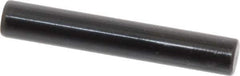 Holo-Krome - 8mm Diam x 50mm Pin Length Grade 8 Alloy Steel Standard Dowel Pin - Black Luster Finish, C 60 (Surface) & C 50-58 Hardness, 1 Beveled & 1 Rounded End - USA Tool & Supply