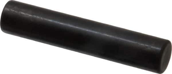 Holo-Krome - 10mm Diam x 50mm Pin Length Grade 8 Alloy Steel Standard Dowel Pin - Black Luster Finish, C 60 (Surface) & C 50-58 Hardness, 1 Beveled & 1 Rounded End - USA Tool & Supply