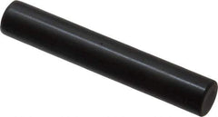 Holo-Krome - 10mm Diam x 60mm Pin Length Grade 8 Alloy Steel Standard Dowel Pin - Black Luster Finish, C 60 (Surface) & C 50-58 Hardness, 1 Beveled & 1 Rounded End - USA Tool & Supply