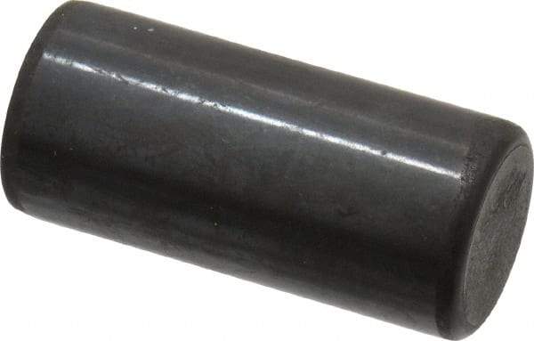 Holo-Krome - 16mm Diam x 35mm Pin Length Grade 8 Alloy Steel Standard Dowel Pin - Black Luster Finish, C 60 (Surface) & C 50-58 Hardness, 1 Beveled & 1 Rounded End - USA Tool & Supply