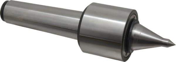 Riten - MT5 Taper Shank, 3-1/16" Head Diam 6,800 Lb Capacity Live Center - 5,000 Max RPM, 2-25/32" Head Length, 1/2" Point Diam, 2-5/8" Point Len, 1,100 Lb Max Workpc, 3/4" Long Tip, 2-1/2" Tip Diam, Long Point - USA Tool & Supply