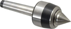 Royal Products - MT2 Taper Shank, 1-3/4" Head Diam 3,085 Lb Capacity Live Center - 6,000 Max RPM, 1.47" Head Length, 7/8" Point Diam, 1.01" Point Len, 725 Lb Max Workpc, 5-9/32" OAL, Standard Point - USA Tool & Supply