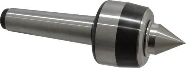 Royal Products - MT4 Taper Shank, 2.68" Head Diam 5,770 Lb Capacity Live Center - USA Tool & Supply