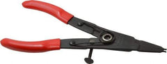 Rotor Clip - SH External Retaining Ring Pliers - 7" OAL - USA Tool & Supply