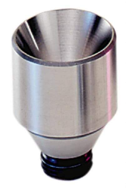 Royal Products - 5/8-18" Thread, 3MT Taper, 1/4 to 1.06" Point Diam, Tool Steel Lathe Female Point - 1-5/32" OAL - USA Tool & Supply