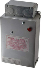 Made in USA - 1/3 to 3/4 hp Static Phase Converter - USA Tool & Supply