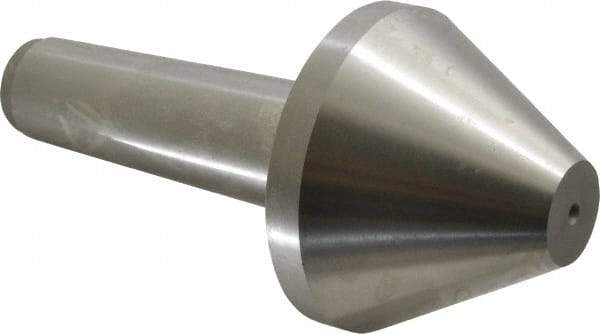 Royal Products - MT5 Taper Shank, 4.15" Head Diam 3,410 Lb Capacity Live Center - 4,500 Max RPM, 3" Head Length, 1-1/4" Point Diam, 3.01" Point Len, 860 Lb Max Workpc, 8-11/16" OAL, Bull Nose Point - USA Tool & Supply