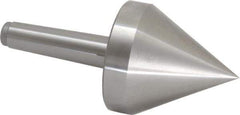 Royal Products - MT3 Taper Shank, 3-5/32" Head Diam 2,255 Lb Capacity Live Center - 5,000 Max RPM, 3-3/8" Head Length, 1" Point Diam, 3.39" Point Len, 475 Lb Max Workpc, 6-15/16" OAL, Pipe Nose Point - USA Tool & Supply