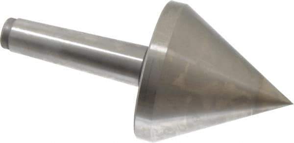 Royal Products - MT4 Taper Shank, 4-5/32" Head Diam 3,180 Lb Capacity Live Center - 4,500 Max RPM, 4-1/8" Head Length, 1-1/4" Point Diam, 4-1/8" Point Len, 630 Lb Max Workpc, 8-11/16" OAL, Pipe Nose Point - USA Tool & Supply