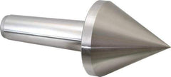 Royal Products - MT5 Taper Shank, 4-5/32" Head Diam 3,180 Lb Capacity Live Center - 4,500 Max RPM, 4-1/8" Head Length, 1-1/4" Point Diam, 4-1/8" Point Len, 630 Lb Max Workpc, 9-13/16" OAL, Pipe Nose Point - USA Tool & Supply