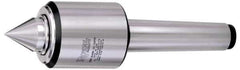 Royal Products - MT5 HD Taper Shank, 3.82" Head Diam 5,300 & 10,540 Lb Capacity Live Center - 3,000 Max RPM, 3.89" Head Length, 2" Point Diam, 2.31" Point Len, 5,240 Lb Max Workpc, 11-13/16" OAL, Standard Point - USA Tool & Supply