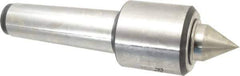 Royal Products - MT6 HD Taper Shank, 3.82" Head Diam 5,300 & 10,540 Lb Capacity Live Center - 3,000 Max RPM, 3.89" Head Length, 2" Point Diam, 2.31" Point Len, 5,240 Lb Max Workpc, 14" OAL, Standard Point - USA Tool & Supply