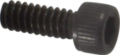 Value Collection - #4-40 UNC Hex Socket Drive, Socket Cap Screw - Alloy Steel, Black Oxide Finish, Fully Threaded, 5/16" Length Under Head - USA Tool & Supply