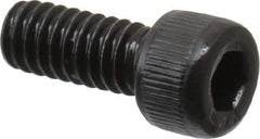Value Collection - #5-40 UNC Hex Socket Drive, Socket Cap Screw - Alloy Steel, Black Oxide Finish, Fully Threaded, 5/16" Length Under Head - USA Tool & Supply