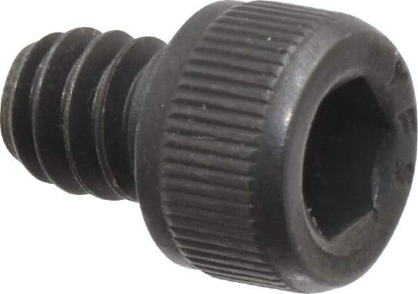 Value Collection - #10-24 UNC Hex Socket Drive, Socket Cap Screw - Alloy Steel, Black Oxide Finish, Fully Threaded, 1/4" Length Under Head - USA Tool & Supply