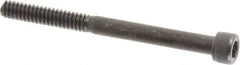Value Collection - #10-24 UNC Hex Socket Drive, Socket Cap Screw - Alloy Steel, Black Oxide Finish, Partially Threaded, 2-1/4" Length Under Head - USA Tool & Supply