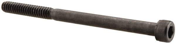 Value Collection - #10-24 UNC Hex Socket Drive, Socket Cap Screw - Alloy Steel, Black Oxide Finish, Partially Threaded, 2-3/4" Length Under Head - USA Tool & Supply