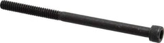 Value Collection - #10-24 UNC Hex Socket Drive, Socket Cap Screw - Alloy Steel, Black Oxide Finish, Partially Threaded, 3" Length Under Head - USA Tool & Supply