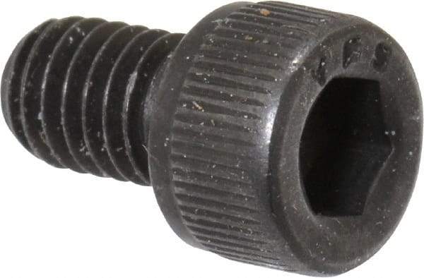 Value Collection - #10-32 UNF Hex Socket Drive, Socket Cap Screw - Alloy Steel, Black Oxide Finish, Fully Threaded, 3/8" Length Under Head - USA Tool & Supply