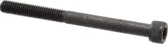 Value Collection - #10-32 UNF Hex Socket Drive, Socket Cap Screw - Alloy Steel, Black Oxide Finish, Partially Threaded, 2-1/4" Length Under Head - USA Tool & Supply