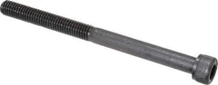 Value Collection - #10-32 UNF Hex Socket Drive, Socket Cap Screw - Alloy Steel, Black Oxide Finish, Partially Threaded, 2-1/2" Length Under Head - USA Tool & Supply