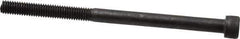 Value Collection - #10-32 UNF Hex Socket Drive, Socket Cap Screw - Alloy Steel, Black Oxide Finish, Partially Threaded, 3" Length Under Head - USA Tool & Supply