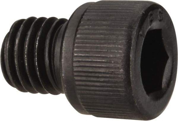 Value Collection - 1/4-28 UNF Hex Socket Drive, Socket Cap Screw - Alloy Steel, Black Oxide Finish, Fully Threaded, 1/4" Length Under Head - USA Tool & Supply