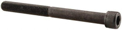 Value Collection - 1/4-28 UNF Hex Socket Drive, Socket Cap Screw - Alloy Steel, Black Oxide Finish, Partially Threaded, 2-3/4" Length Under Head - USA Tool & Supply