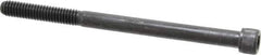 Value Collection - 5/16-18 UNC Hex Socket Drive, Socket Cap Screw - Alloy Steel, Black Oxide Finish, Partially Threaded, 4-1/2" Length Under Head - USA Tool & Supply