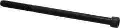 Value Collection - 5/16-18 UNC Hex Socket Drive, Socket Cap Screw - Alloy Steel, Black Oxide Finish, Partially Threaded, 5" Length Under Head - USA Tool & Supply