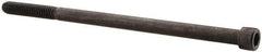 Value Collection - 5/16-18 UNC Hex Socket Drive, Socket Cap Screw - Alloy Steel, Black Oxide Finish, Partially Threaded, 6" Length Under Head - USA Tool & Supply