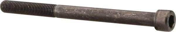 Value Collection - 5/16-24 UNF Hex Socket Drive, Socket Cap Screw - Alloy Steel, Black Oxide Finish, Partially Threaded, 4" Length Under Head - USA Tool & Supply