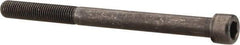 Value Collection - 5/16-24 UNF Hex Socket Drive, Socket Cap Screw - Alloy Steel, Black Oxide Finish, Partially Threaded, 4" Length Under Head - USA Tool & Supply