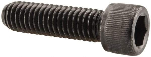 Value Collection - 3/8-16 UNC Hex Socket Drive, Socket Cap Screw - Alloy Steel, Black Oxide Finish, Fully Threaded, 1-3/8" Length Under Head - USA Tool & Supply