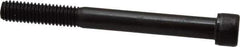 Value Collection - 3/8-16 UNC Hex Socket Drive, Socket Cap Screw - Alloy Steel, Black Oxide Finish, Partially Threaded, 3-3/4" Length Under Head - USA Tool & Supply