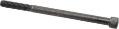 Value Collection - 3/8-16 UNC Hex Socket Drive, Socket Cap Screw - Alloy Steel, Black Oxide Finish, Partially Threaded, 5-1/2" Length Under Head - USA Tool & Supply