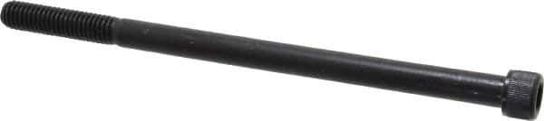 Value Collection - 3/8-16 UNC Hex Socket Drive, Socket Cap Screw - Alloy Steel, Black Oxide Finish, Partially Threaded, 6-1/2" Length Under Head - USA Tool & Supply