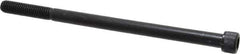 Value Collection - 3/8-16 UNC Hex Socket Drive, Socket Cap Screw - Alloy Steel, Black Oxide Finish, Partially Threaded, 6-1/2" Length Under Head - USA Tool & Supply