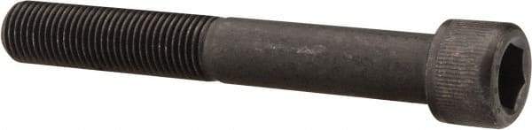 Value Collection - 3/8-24 UNF Hex Socket Drive, Socket Cap Screw - Alloy Steel, Black Oxide Finish, Partially Threaded, 2-3/4" Length Under Head - USA Tool & Supply