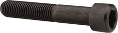 Value Collection - 7/16-20 UNF Hex Socket Drive, Socket Cap Screw - Alloy Steel, Black Oxide Finish, Partially Threaded, 2-1/2" Length Under Head - USA Tool & Supply